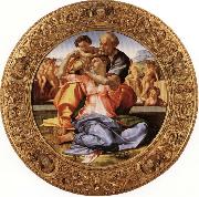 Michelangelo Buonarroti Holy Family painting